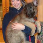Timber with Britany
Libby and Jerry Lee puppy
