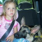 Taylor and her girl after a long day at the apple orchard
Libby and Jerry Lee puppy