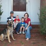 J with his family
Libby and Jerry Lee puppy